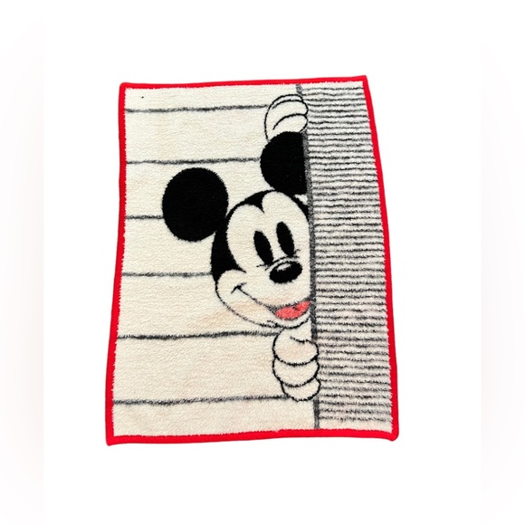 Bedding Vintage Biederlack Mickey Mouse Baby Blanket Poshmark